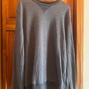 XL Casual Gray Long Sleeve shirt